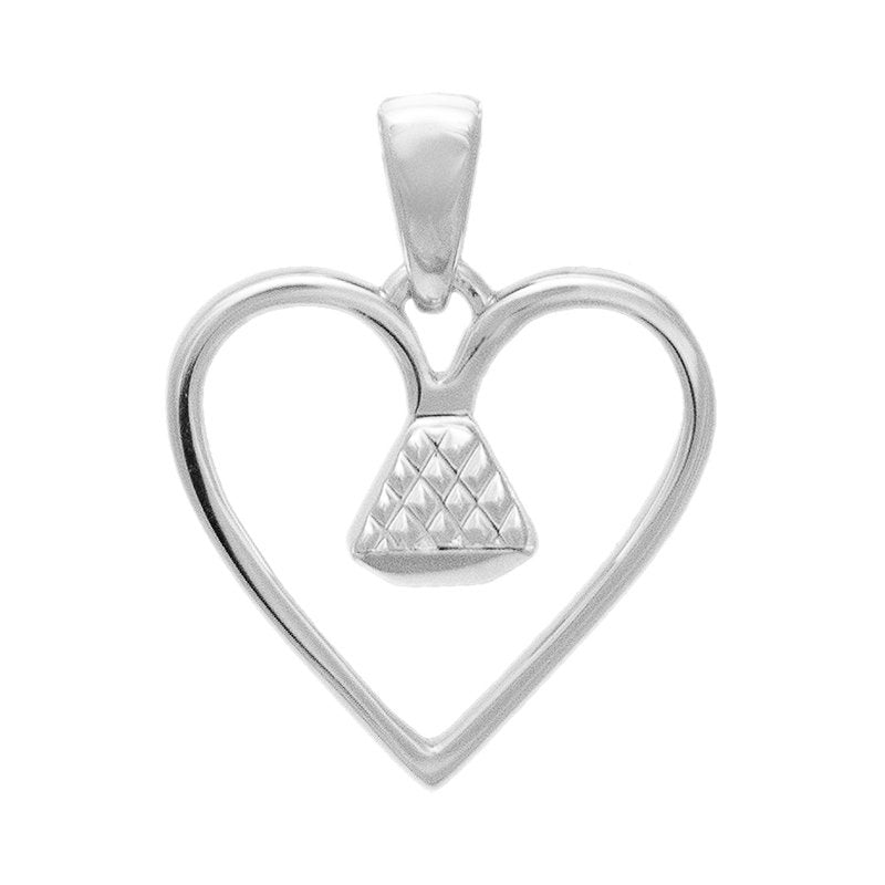 Equine .5" Pendant - Silver