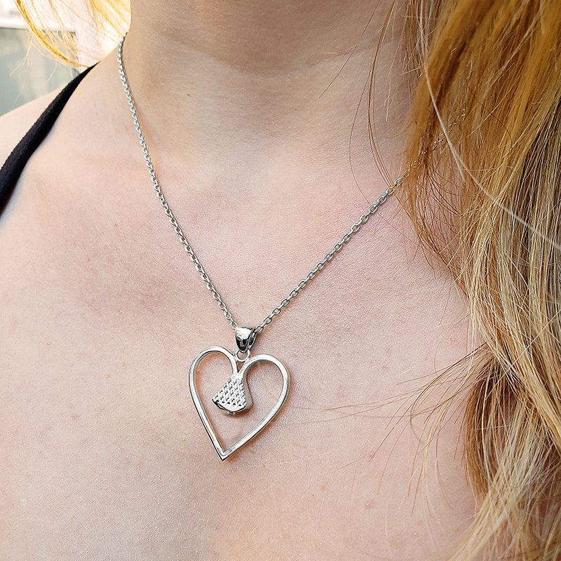 Equine 1" Pendant - Silver