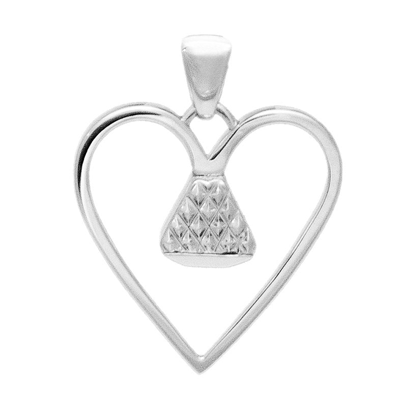 Equine .75" Pendant - Silver