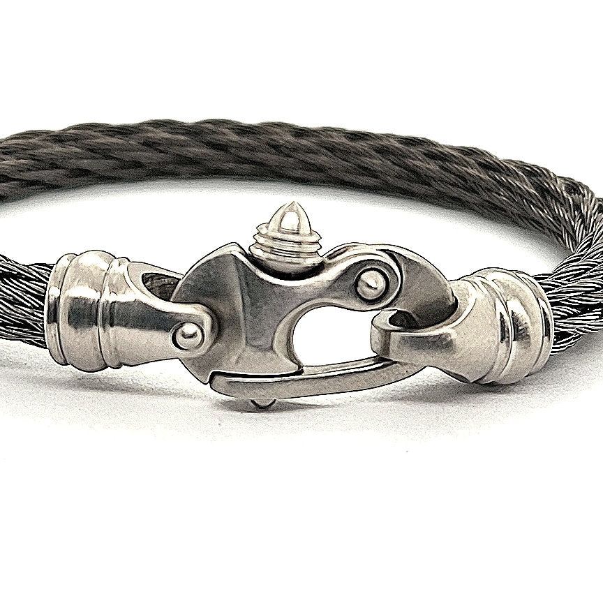 Nouveau Braid® Cable 6.5mm Bracelet with Mariner's Clasp®