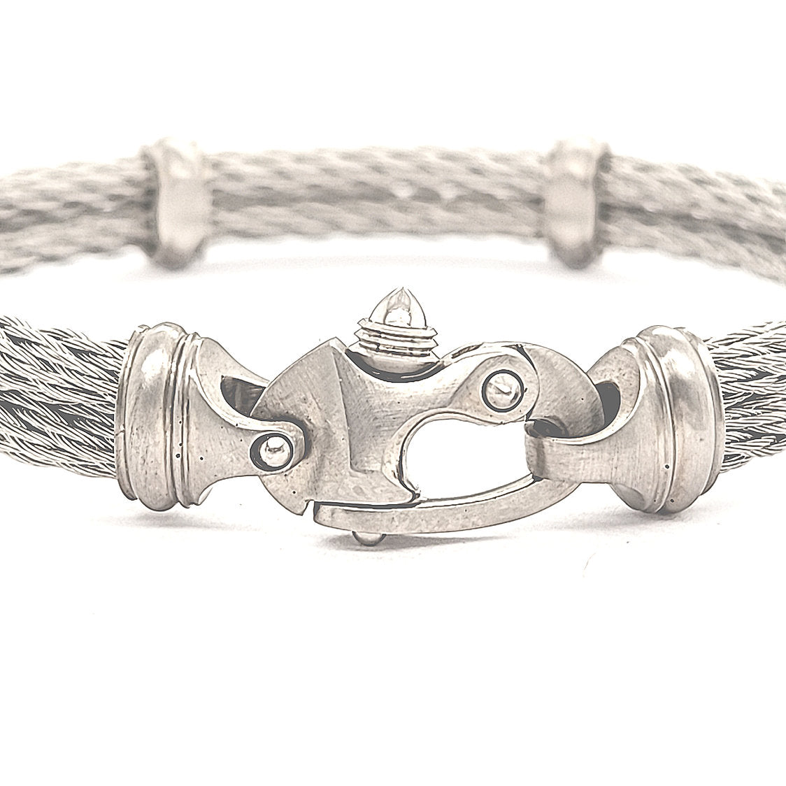 Nouveau Braid® 4.5mm Double Cable Bracelet with Mariner's Clasp®
