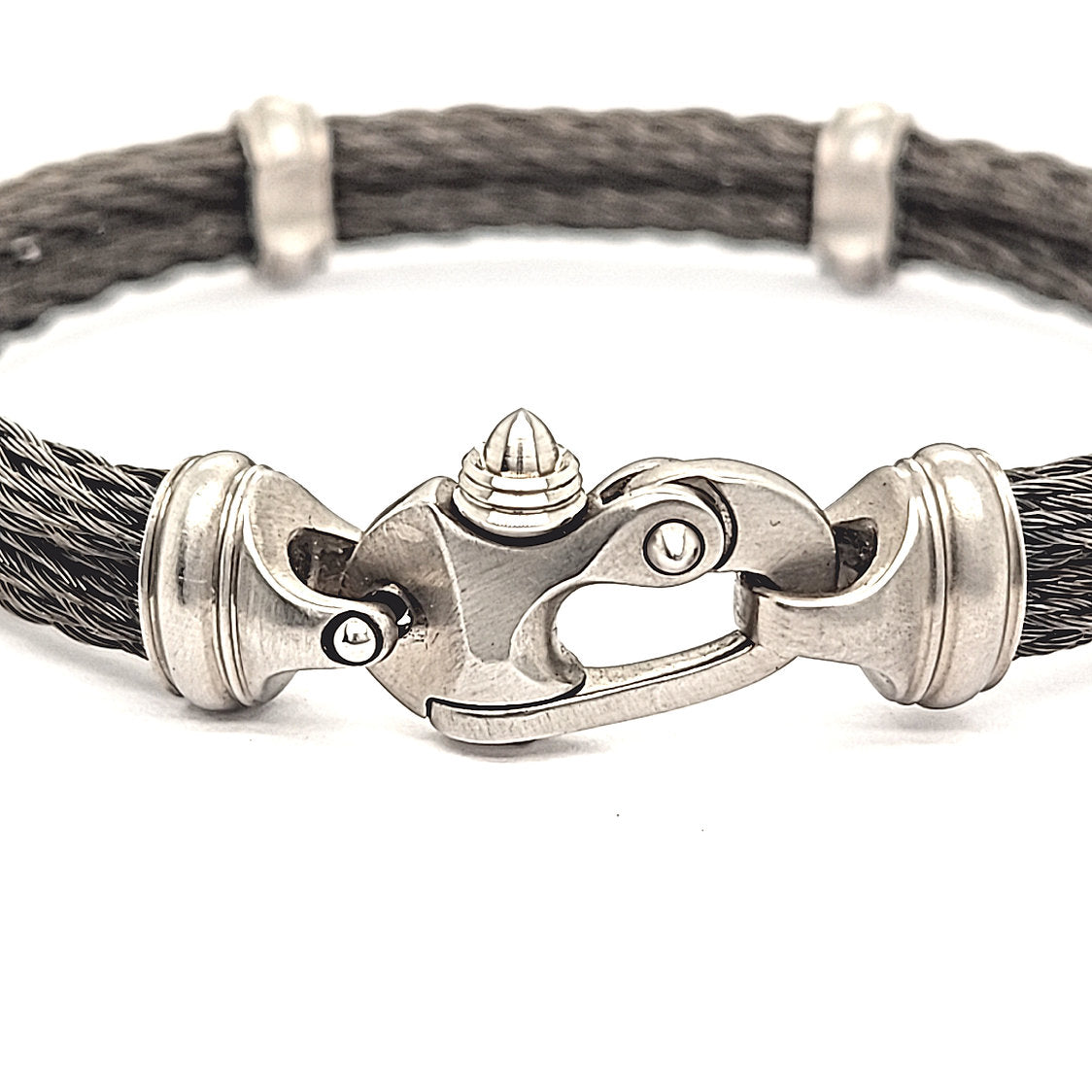 Nouveau Braid® 4.5mm Double Cable Bracelet with Mariner's Clasp®