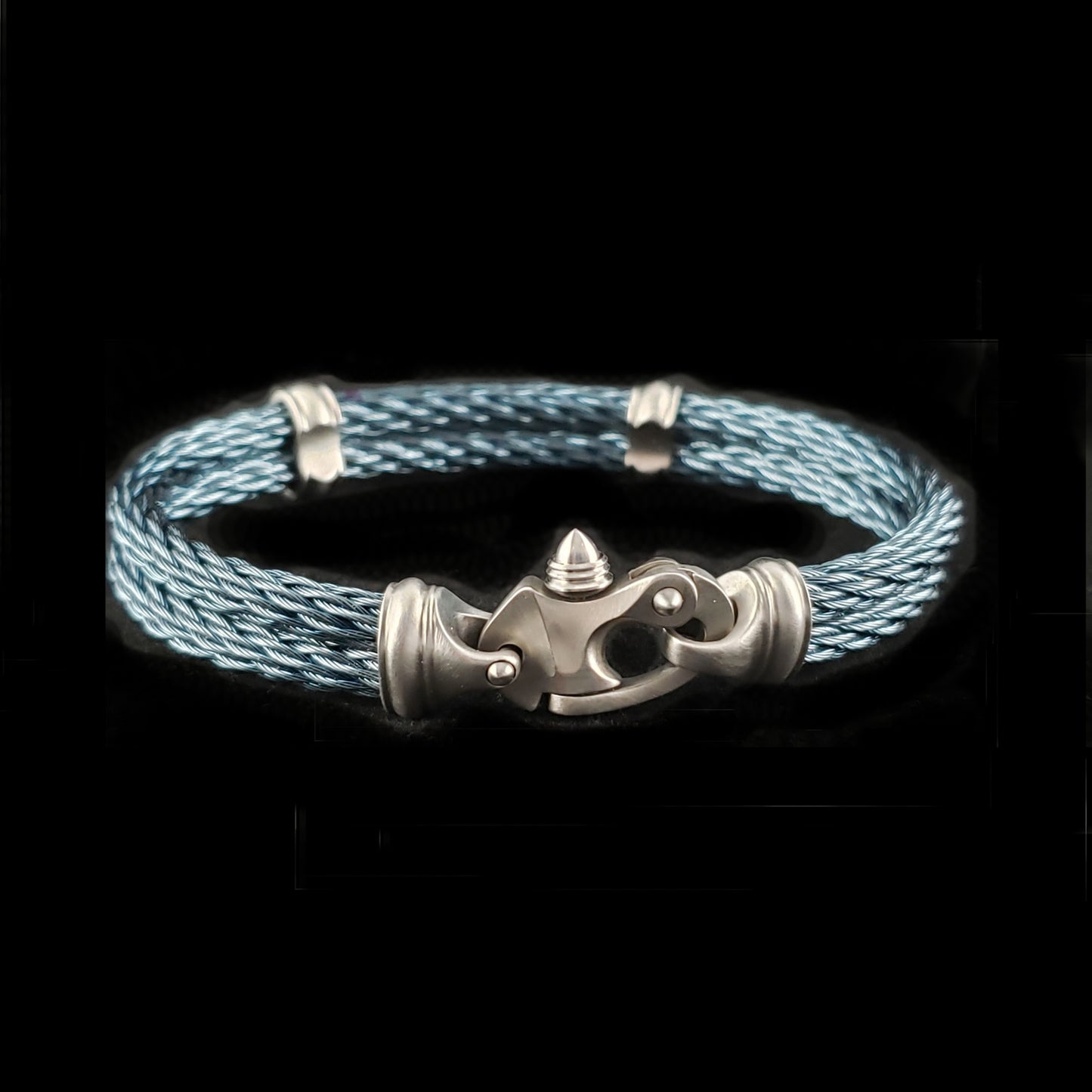 PVD Nouveau Braid® Cable Bracelet with Mariner's Clasp®