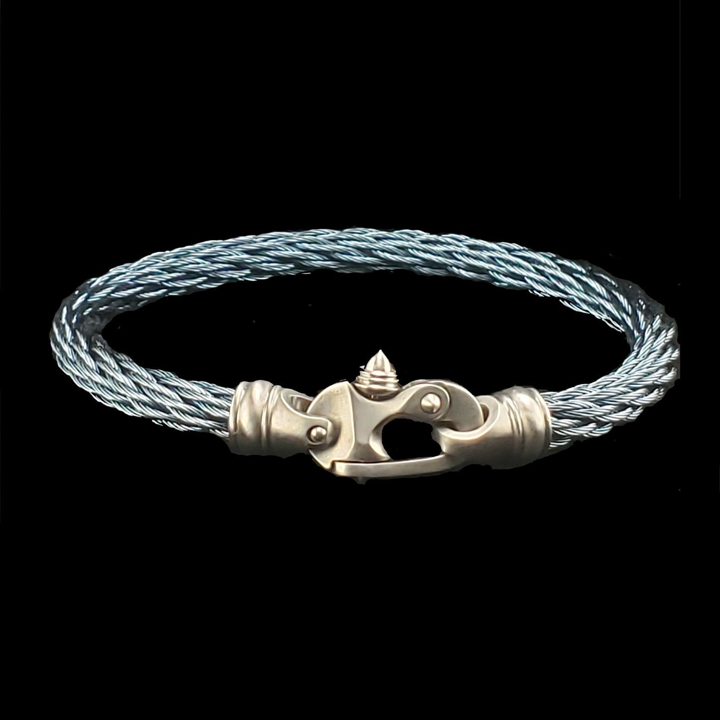 PVD Nouveau Braid® Cable Bracelet with Mariner's Clasp®