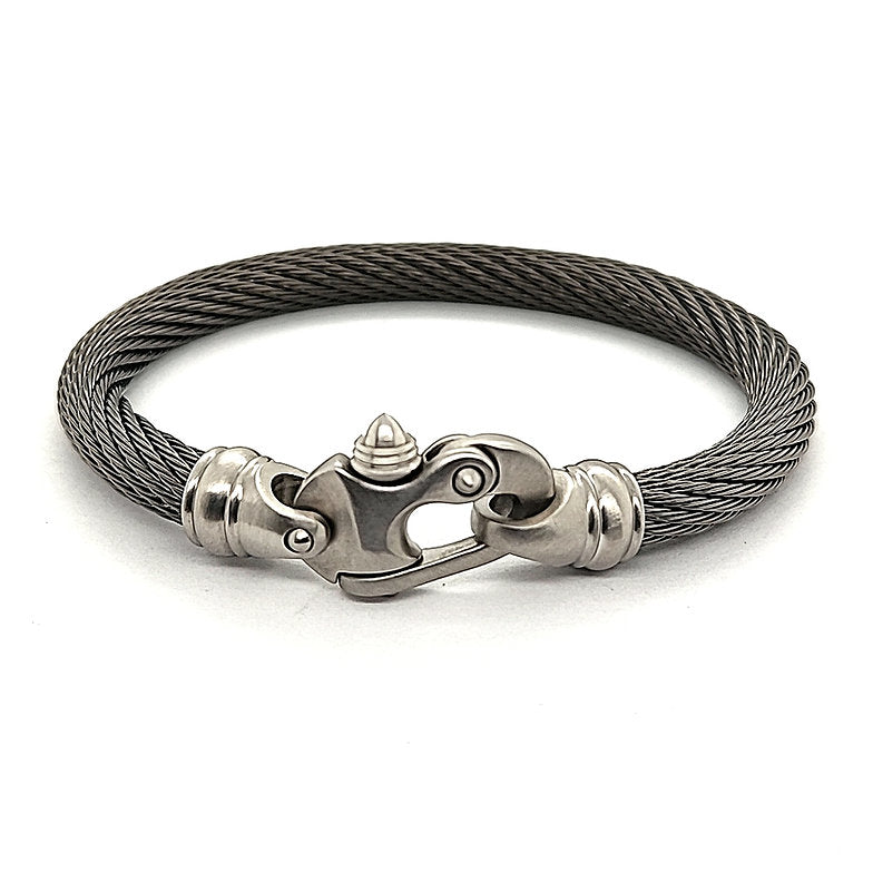 Live Wire 6.5mm Cable Bracelet with Mariner's Clasp® – Guy Beard Designs  2023