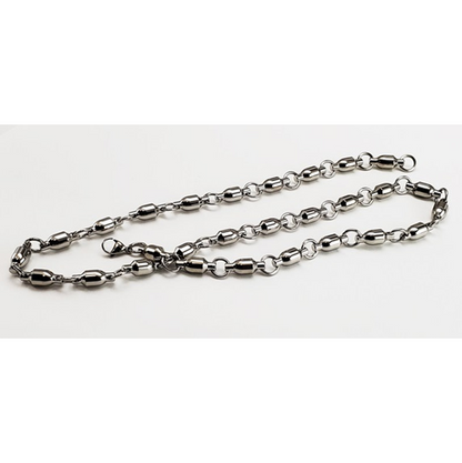 8MM Stainless Steel Swivel Necklace