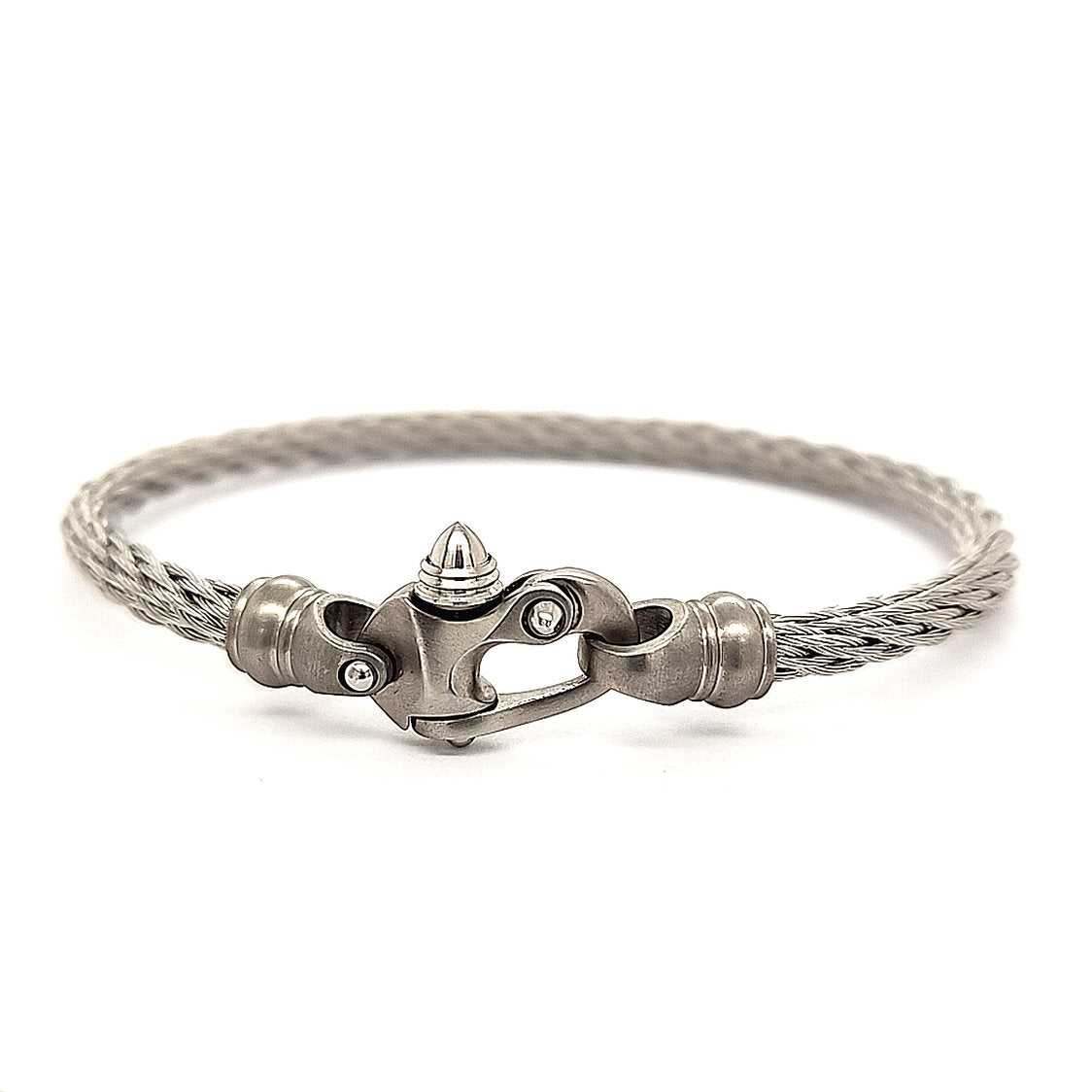 Live Wire 6.5mm Cable Bracelet with Mariner's Clasp® – Guy Beard