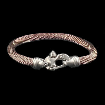 PVD Live Wire Cable Bracelet with Mariner's Clasp®