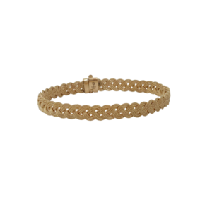14K Gold Braided Cable 7mm Bracelet - Call for Quote